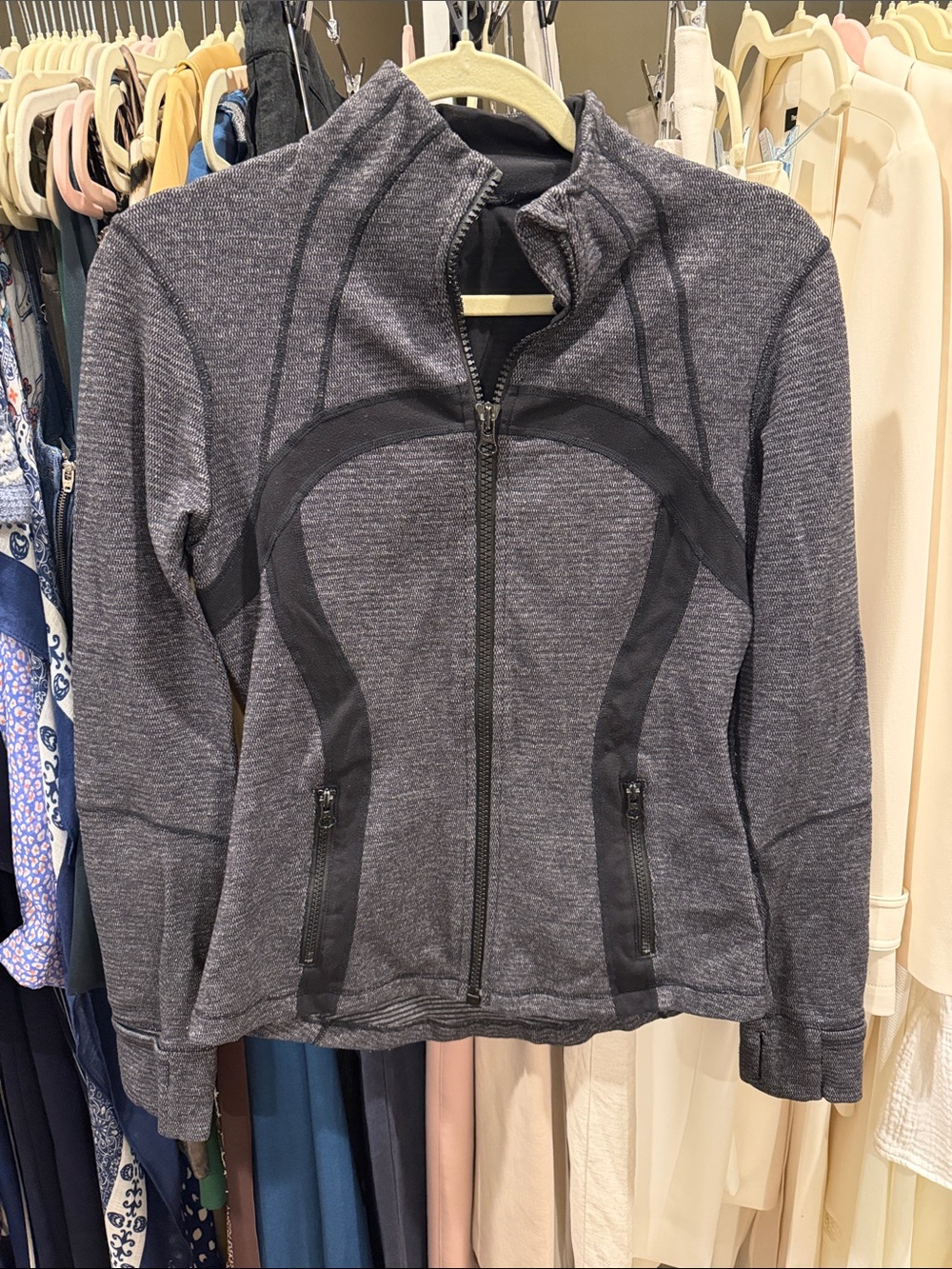 Lululemon Gray Women's Zip-Up Active Jacket